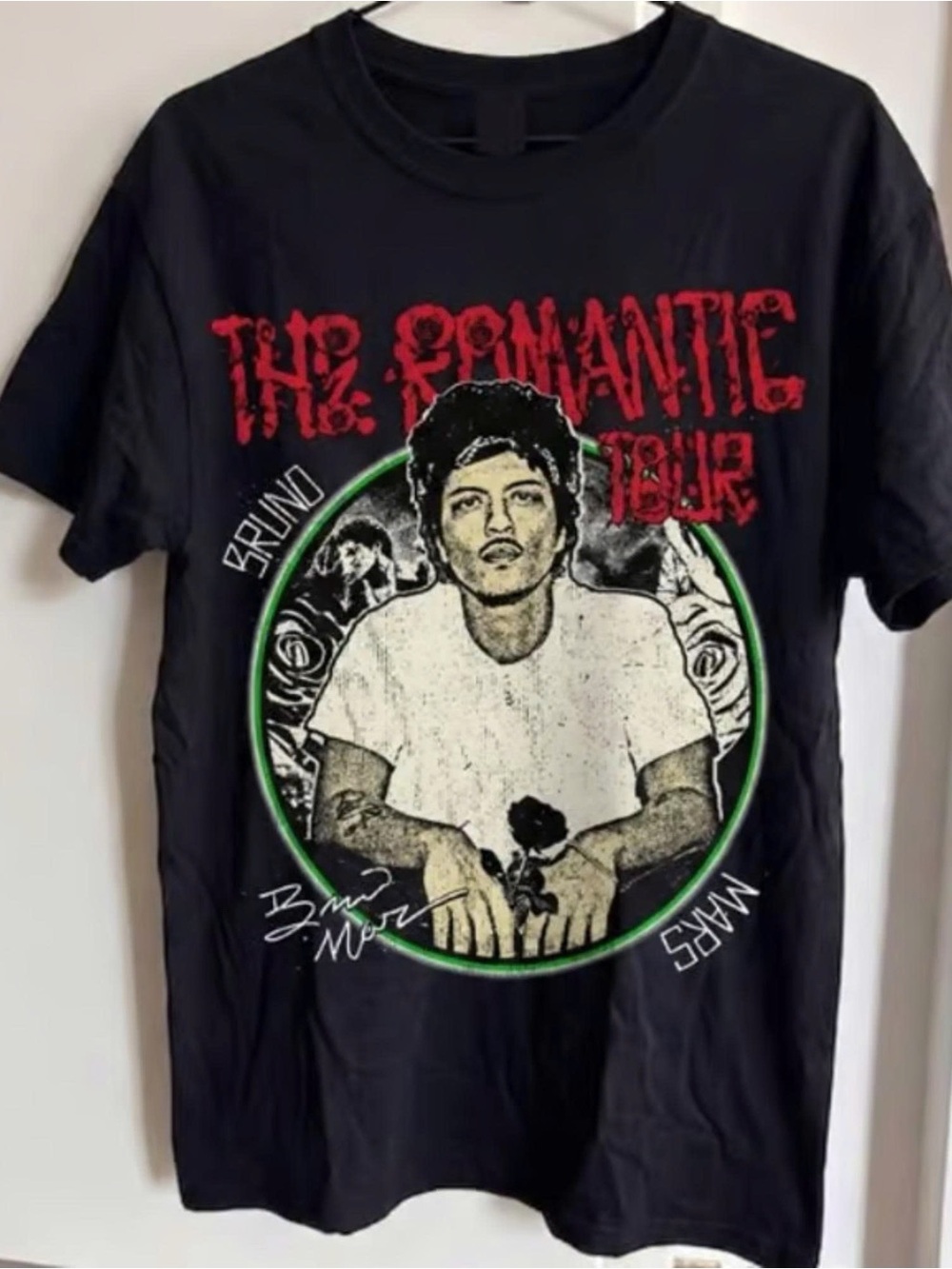 Bruno Mars - The Romantic Tour 2026 Graphic T-shirt